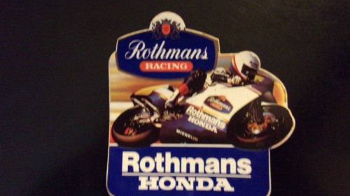 Autocollant rothmans racing - autocollant,