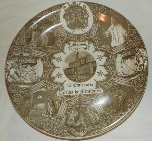 Assiette commémorative