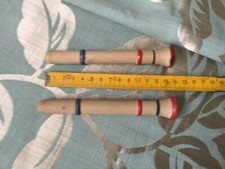 JOUETS ANCIENS  2 SIFFLETS EN BOIS MUSIQUE FRANCE 1950 WOODEN TOY MUSICAL