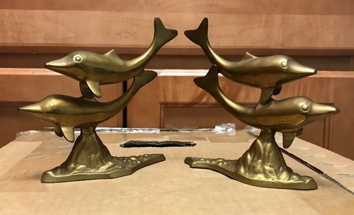Vintage antique brass - 2,