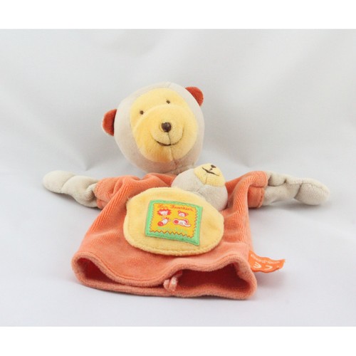 Doudou plat marionnette - , singe