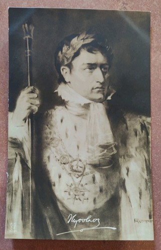 Cpa napoléon ier costume - napoléon, en