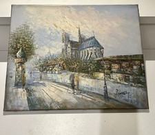 Huile toile Louis Anthony