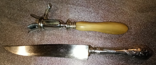 Ancien service gigot - service, À