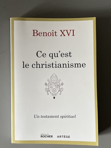 Benoît xvi qu est le - benoît,