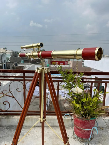 Télescope nautique vintage - , en