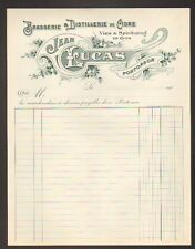 PONTORSON (50) BRASSERIE & DISTILLERIE de CIDRE "JEAN LUCAS" en 1920