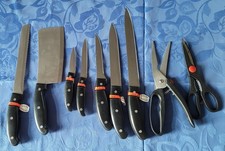 LOT USTENSILE DE CUISINE  PROFESSIONNEL SOLIGEN, COUTEAUX, CISEAUX, ETC..