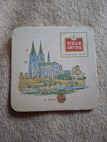 Sous bock bière stella - stella, artois