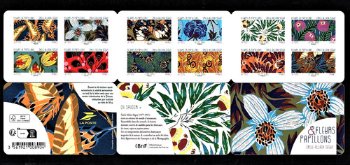 France 2023 carnet adhésif - france,