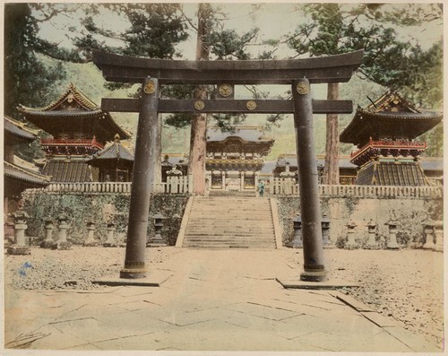 Photo albuminé japon bronze - albuminé,