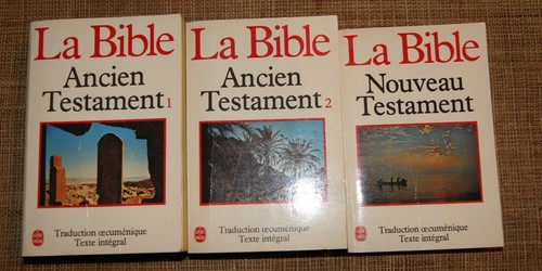 Bible ancien nouveau - la,