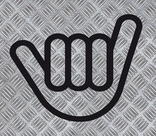 VW NO WORRY HAND 11cmx7,5cm