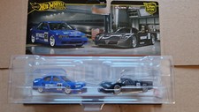 Hot Wheels Premium 2-pack ’94 NISSAN PRIMERA / NISSAN R390 GT1 (Cart)