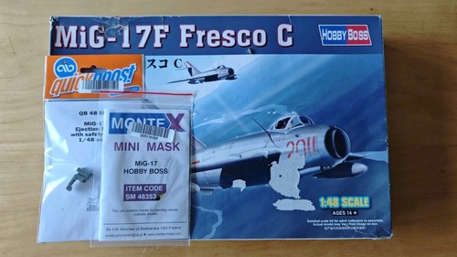 Mig 17f hobby boss - boss, +