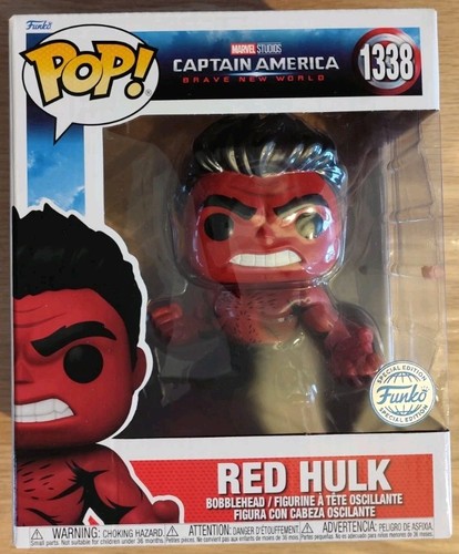 Funko pop marvel red hulk - marvel,
