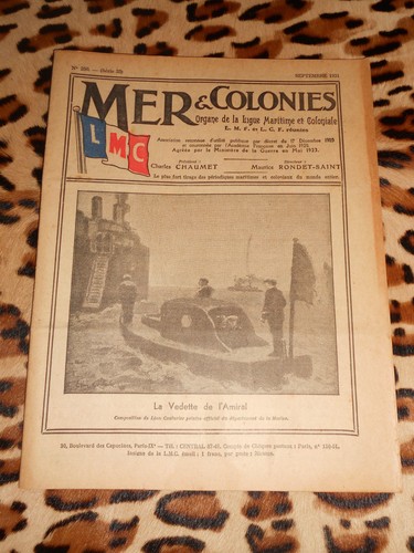 Revue mer colonies - revue, colonies,