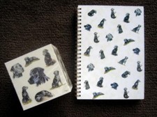 Note Cube and Spiral Note Book