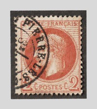FRANCE 1870 - YT 26B TYPE