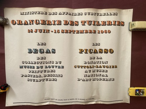 Affiche originale picasso - affiche,