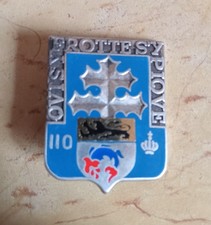 insigne 110 e RI - 110 e Régiment d'Infanterie - BALLARD - H 114