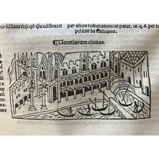 Incunable Werner ROLEVINCK. Fasciculus temporum . Venise, Erhard Ratdolt, 1484 