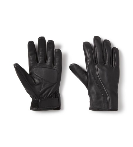 Gants moto cuir - en,