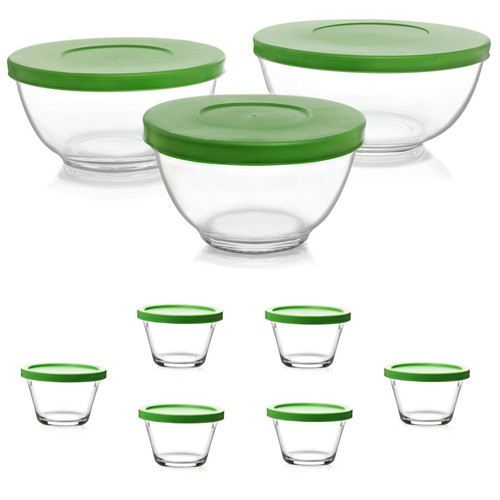 Libbey glass mixing bowl - glass,