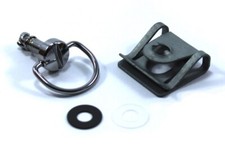 6Mm X 17Mm Chrome D-Ring Dzus