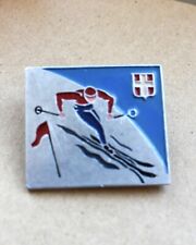 Bel Insigne, broche ski