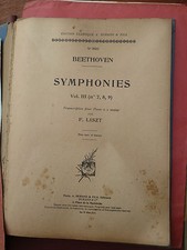 Ancienne partition de Chopin