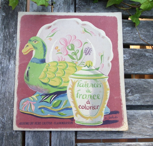 Album coloriage faïences - coloriage,