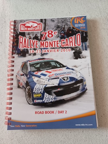 Road book rallye - rallye, carlo