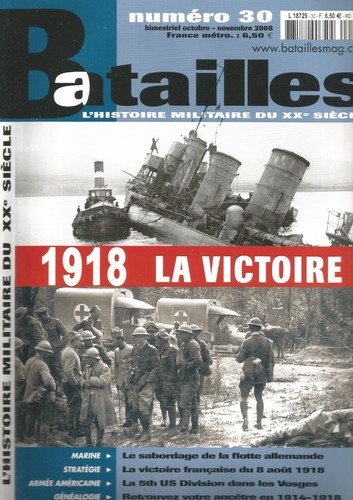 Batailles 1918 scapa - batailles, n°30