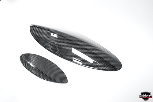 Carbon fiber headlight - fiber, deletes