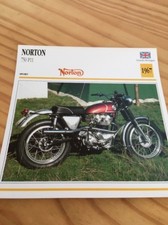 Norton 750 P11 1967 Carte