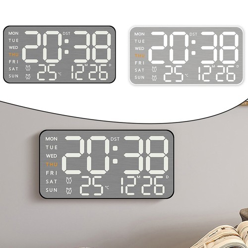 Horloge murale num??rique