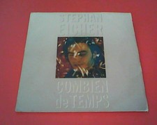 45 TOURS SP  STEPHANE EICHER COMBIEN DE TEMPS   BARCLAY 885 834 7 DE 1987