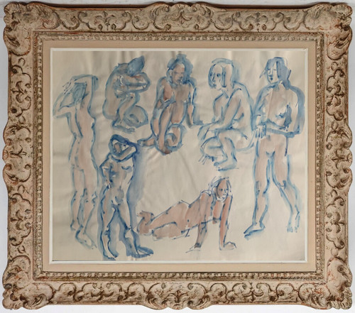 Artiste identifier aquarelle - a,