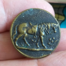 ANCIEN BOUTON . CHASSE