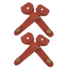  Lot de 4 sangles de tête de guitare remplaçables - Sangle de cou confortable