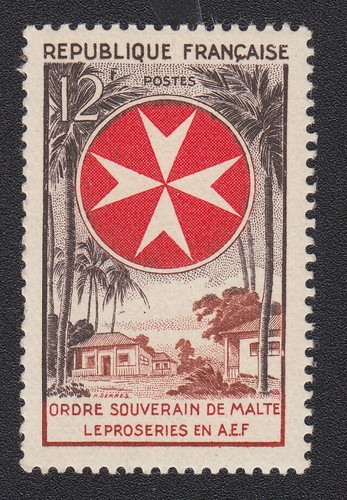 Ordre malte timbre france - ordre, de