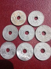 lot de 10 centimes fautées