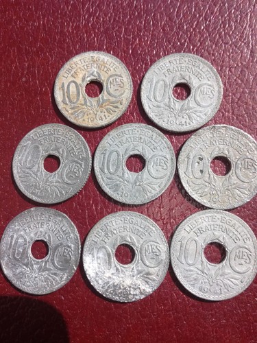 Lot centimes fautées - lot,