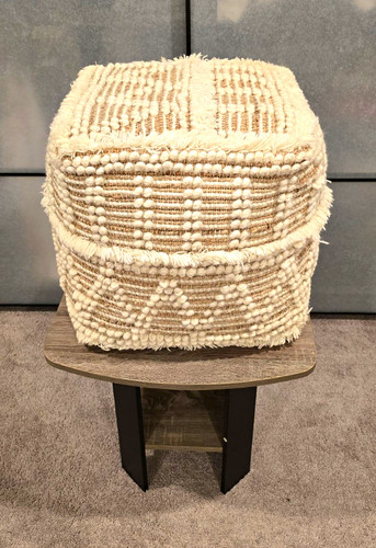Square boho geometric - boho, pouf
