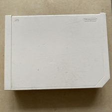hs - Console Nintendo Wii Blanche - A Réparer - Pas D’image