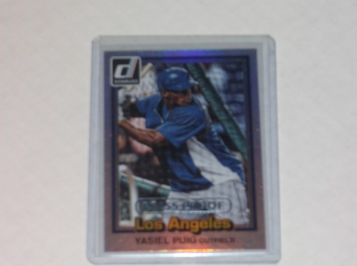 2015 donruss yasiel - donruss, press