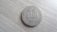 CL2-AFRIQUE DE L'OUEST-PIECE DE 50 FRANCS -1975
