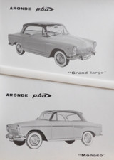 Photo SIMCA ARONDE  P60 Grand Large et Monaco