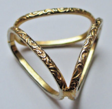 serre passe foulard couleur or